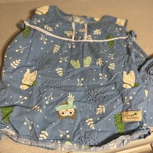 Vintage 90s Kids XL pajama set by Clover Unlimited top and capris